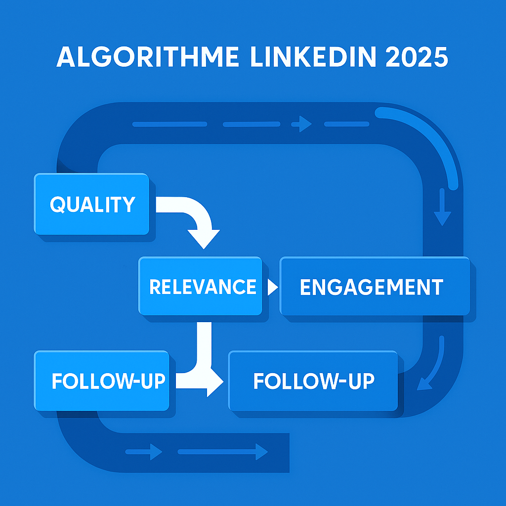 Mise à jour algorithme LinkedIn 2025 : 7 clés pour doper ton engagement
